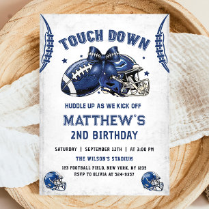 Football 2ème anniversaire Invitation