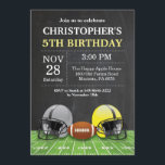 Football Anniversaire Invitation Anniversaire Fête<br><div class="desc">Football Anniversaire Invitation Anniversaire Fête. Invitation de fête d'anniversaire garçon ou fille. Football Sport Thème Anniversaire Bash. Jaune et Blanc. Arrière - plan de tableau de bord. 1er premier anniversaire. 1er 2ème 3ème 4ème 6ème 7ème 9ème 10ème 11ème 12ème 13ème 14ème 15ème, tout âge. Numérique imprimable. Pour plus de personnalisation,...</div>