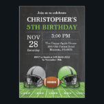 Football Anniversaire Invitation Anniversaire Fête<br><div class="desc">Football Anniversaire Invitation Anniversaire Fête. Invitation de fête d'anniversaire garçon ou fille. Football Sport Thème Anniversaire Bash. Vert et Blanc. Arrière - plan de tableau de bord. 1er premier anniversaire. 1er 2ème 3ème 4ème 6ème 7ème 9ème 10ème 11ème 12ème 13ème 14ème 15ème, tout âge. Numérique imprimable. Pour plus de personnalisation,...</div>