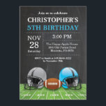 Football Anniversaire Invitation Anniversaire Part<br><div class="desc">Football Anniversaire Invitation Anniversaire Fête. Invitation de fête d'anniversaire garçon ou fille. Football Sport Thème Anniversaire Bash. Bleu et Blanc. Arrière - plan de tableau de bord. 1er premier anniversaire. 1er 2ème 3ème 4ème 6ème 7ème 9ème 10ème 11ème 12ème 13ème 14ème 15ème, tout âge. Numérique imprimable. Pour plus de personnalisation,...</div>