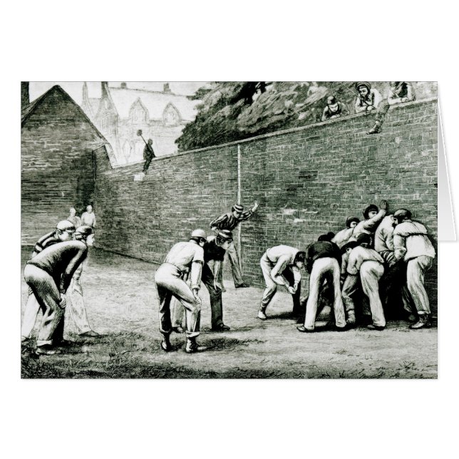 Football au mur d'Eton (Devant horizontal)