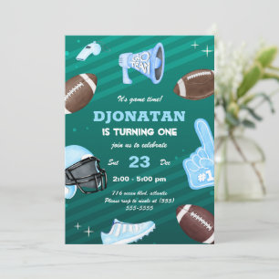 Football Ball Invitation d'anniversaire