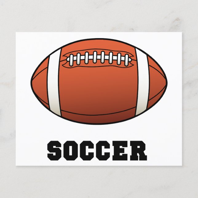 Football de football (Devant)