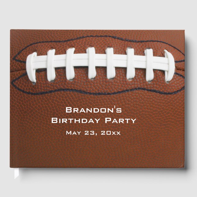 Football Design Livre d'or (Recto)