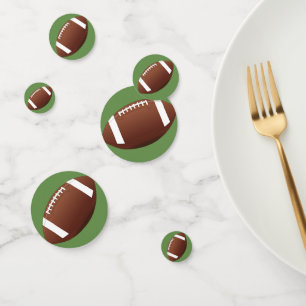Football Design Table Confetti