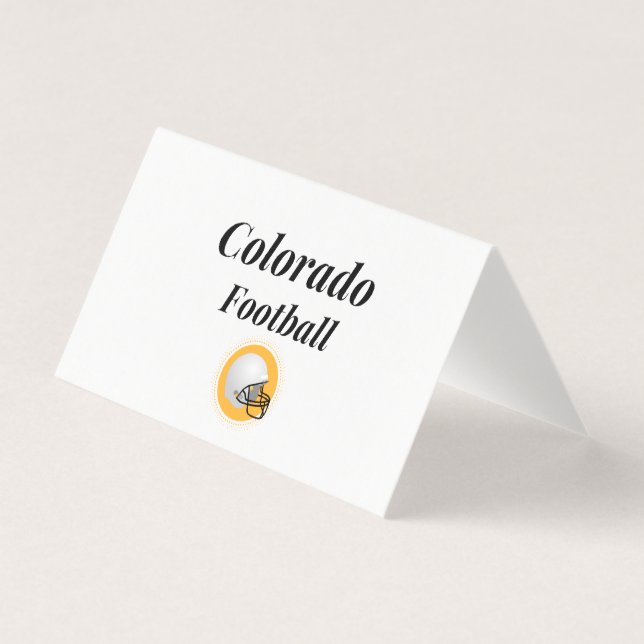 Football du Colorado (Front)