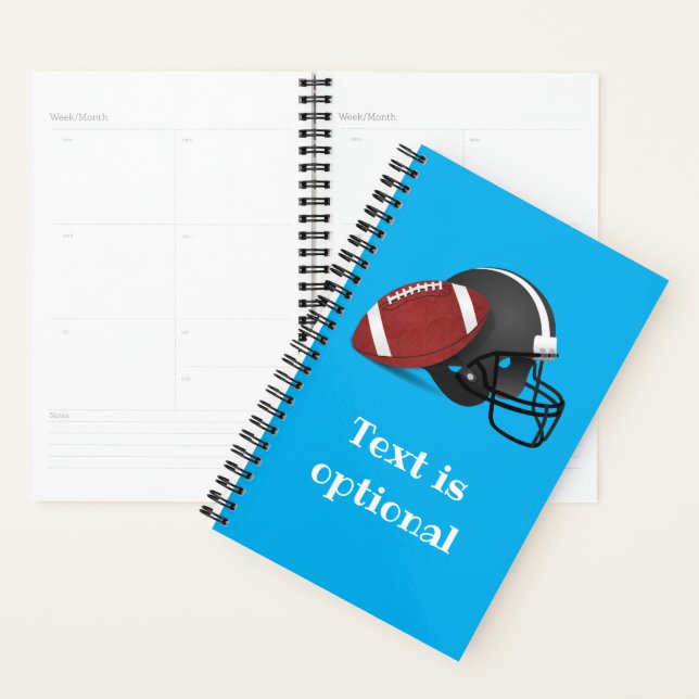 Football et casque de football (Devant avec enveloppe)