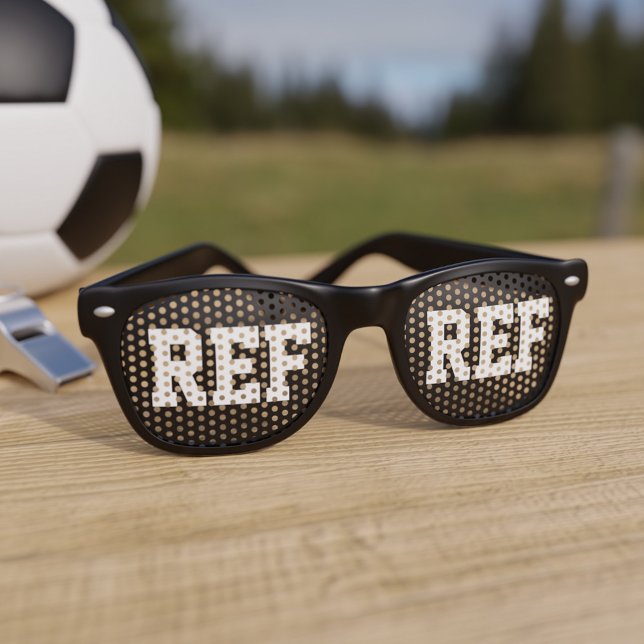 Football Football arbitre Sports Retro Lunettes de (Créateur téléchargé)