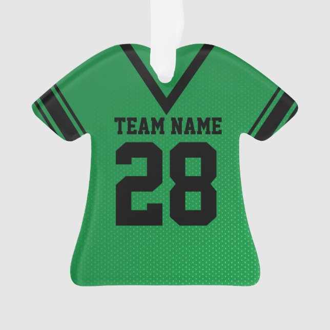 Football Jersey Green Uniforme (devant)