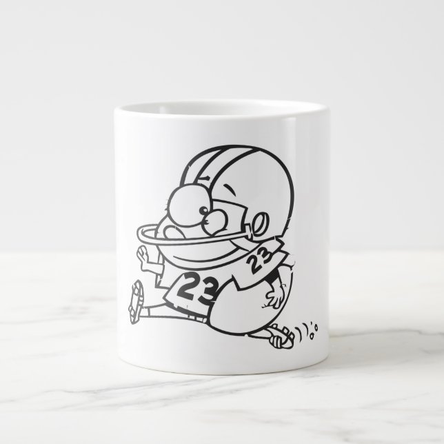 Football - Jumbo Mug (Devant)
