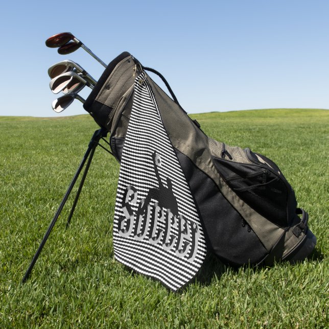 Football Le Jeu, Serviette De Golf (Vert)