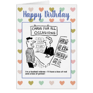 Football Referee veut acheter des cartes rouges et