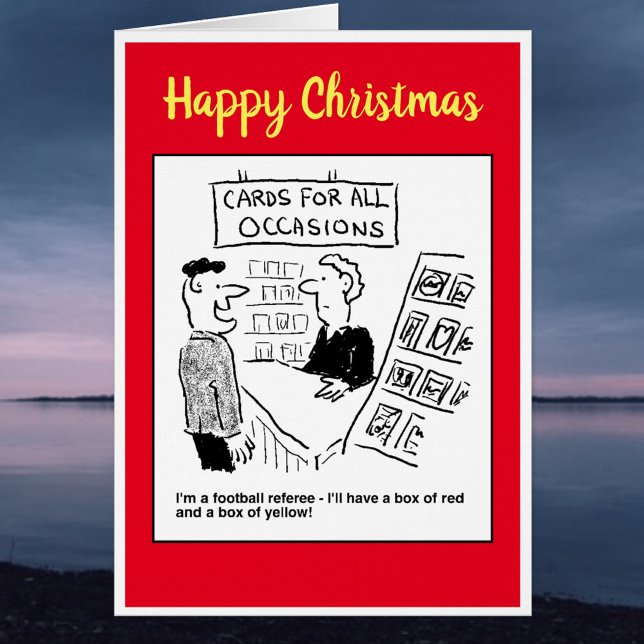 Football Referee wants to buy red and yellow cards (Créateur téléchargé)