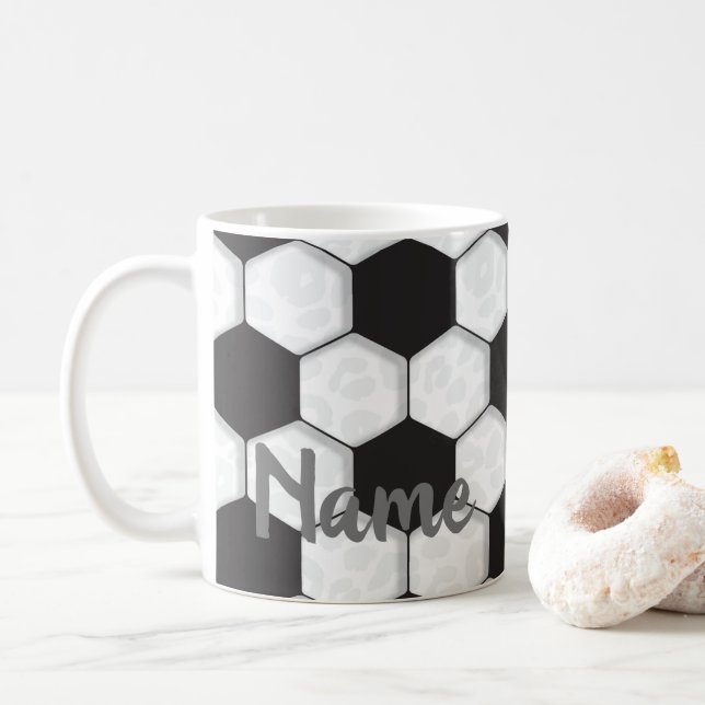 Football, Sports, Soccer Maman Design Café Mug Cup (Avec donut)