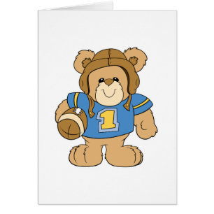 Football Teddy Bear Design
