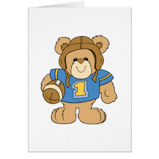 Football Teddy Bear Design