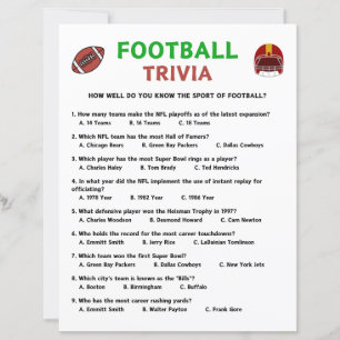 Football Trivia Jeu