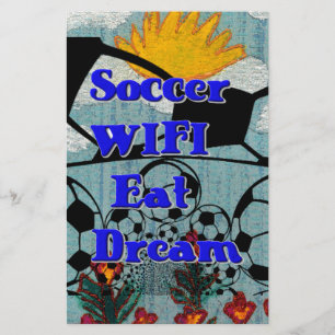 Football WIFI Manger Rêver – Impression Artistique