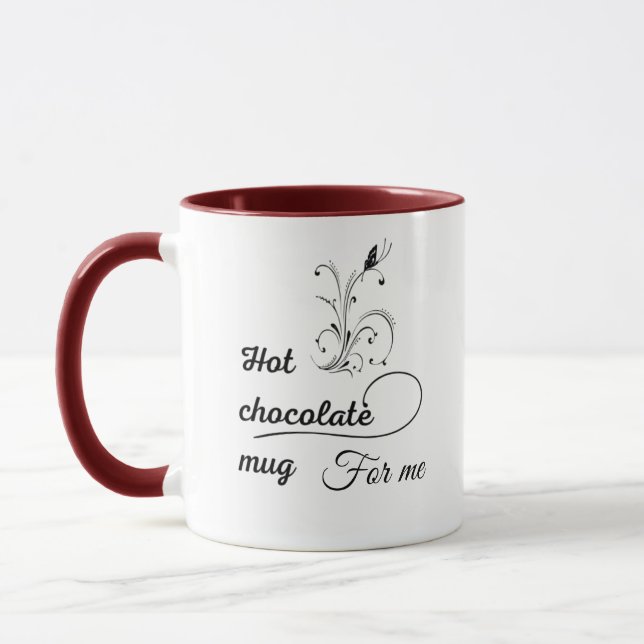 “For Me” Minimalist Mug – Simple Self-Care Cup (Gauche)