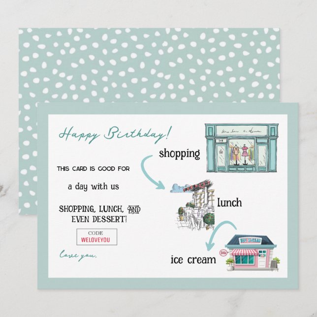 For the Person who has Everything Card (Devant / Derrière)