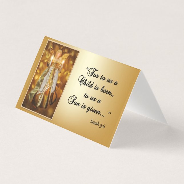 For Unto Us a Child is Born (Front)