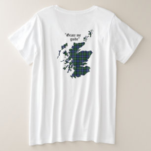 Forbes Clan Femme Plus Taille Raglan T-Shirt