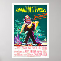Forbidden Planet - Classic Movie Poster