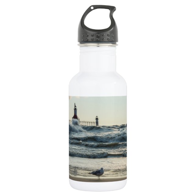 Force derrière la bouteille d'eau de beauté (Devant)