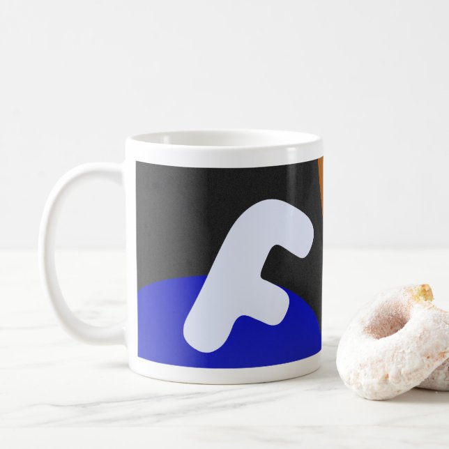Force et accélération Mug : Libérer F=ma (Avec donut)