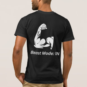 Force et détermination dans un T-shirt