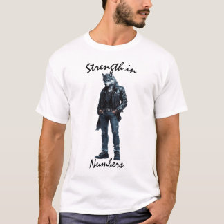 Force numérique T-shirt Wolf Warrior