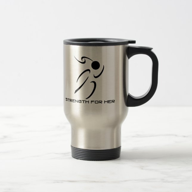 Force pour sa tasse de voyage (Droit)