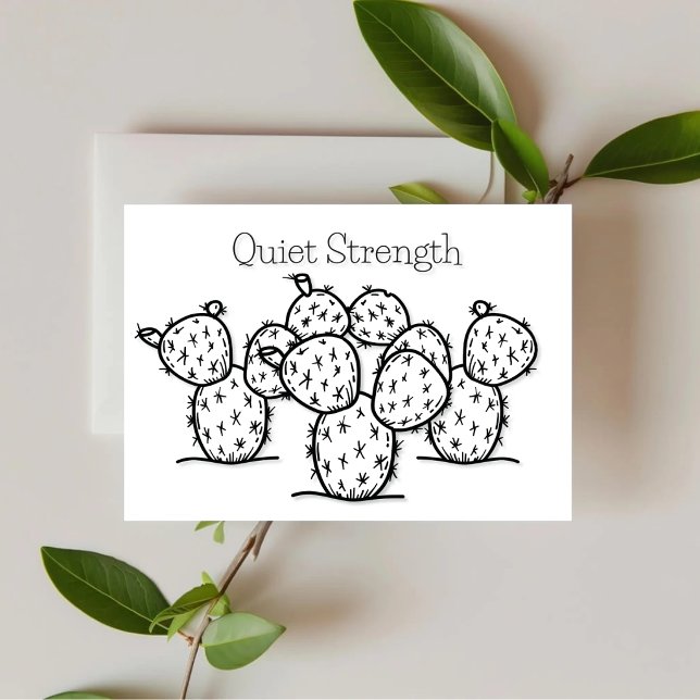 Force Tranquille – Carte de Motivation Desert Ink (Créateur téléchargé)