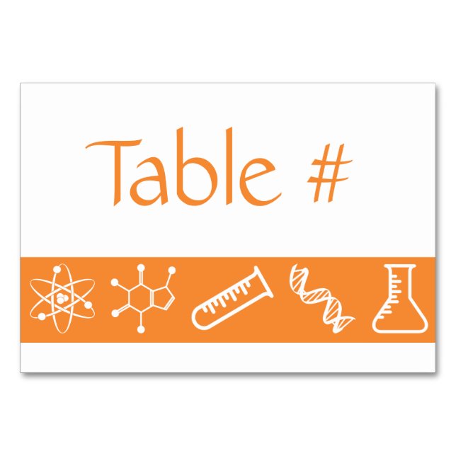 Forces attractives dans la carte de table orange (Devant)