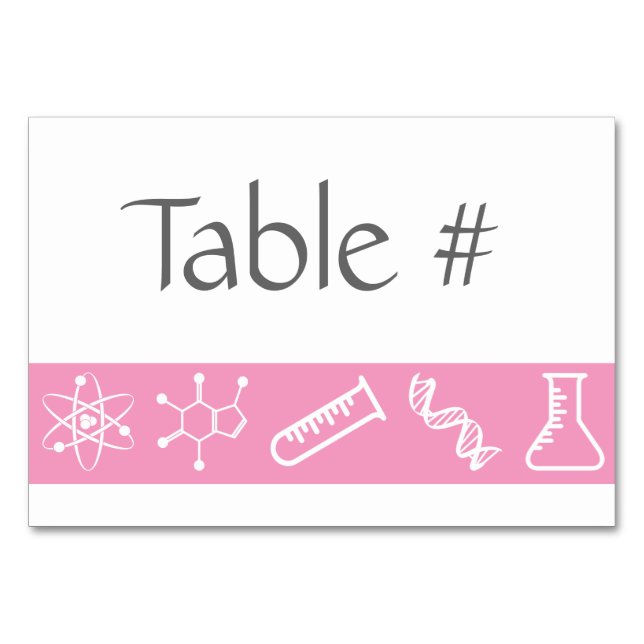 Forces attractives dans la carte de table rose pét (Devant)