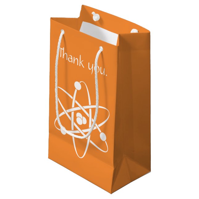 Forces attractives dans le sac cadeau Orange (Devant Angle)