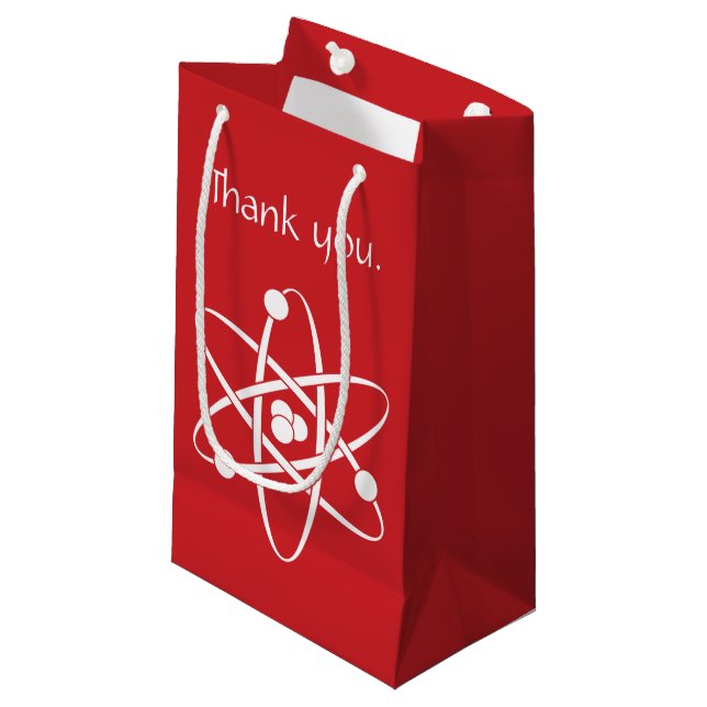 Forces Attractives dans Sac Cadeau Cerise (Devant Angle)