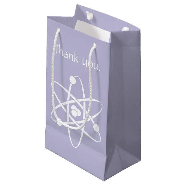 Forces Attractives dans un Sac Cadeau Lavande (Devant Angle)