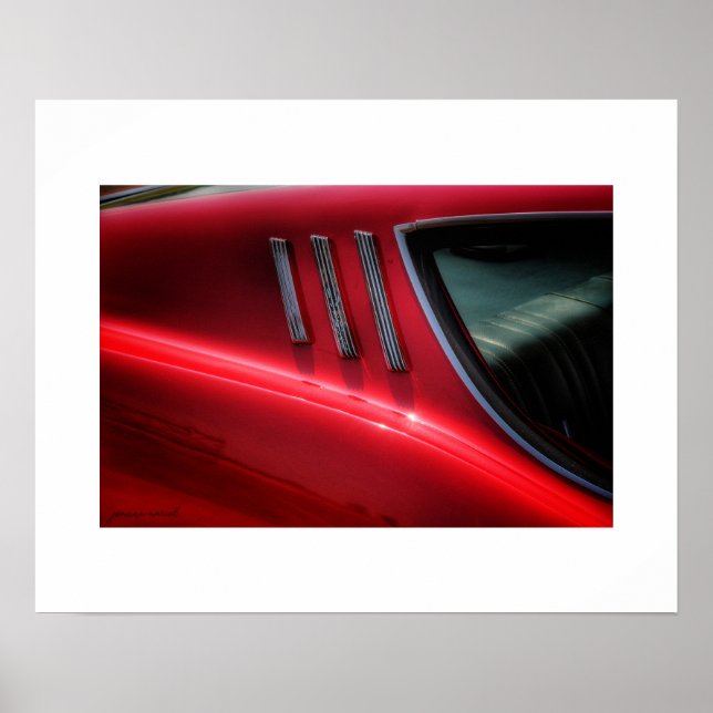 Ford Torino Fastback Poster Print (Devant)