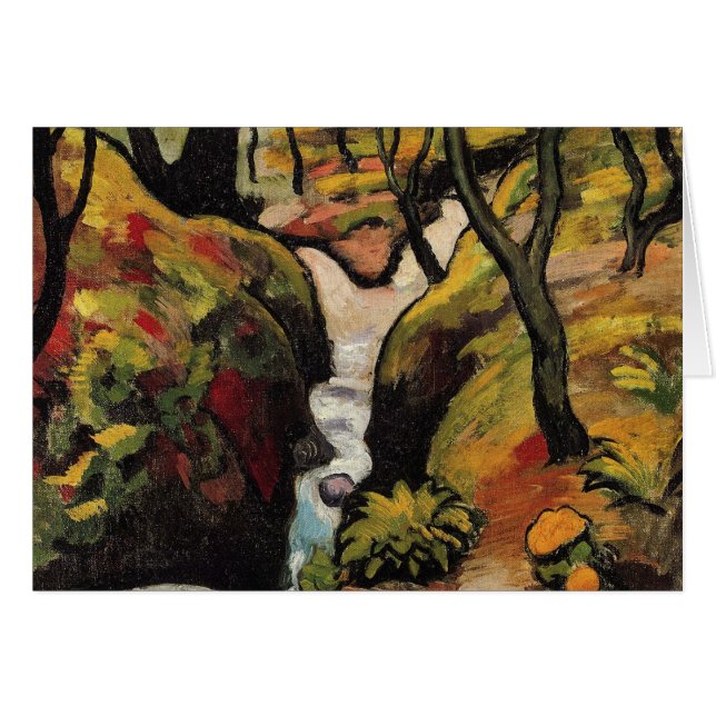 Forest Brook par August Macke Expressionnisme Vint (Devant horizontal)