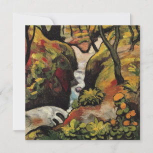 Forest Brook par August Macke Expressionnisme Vint