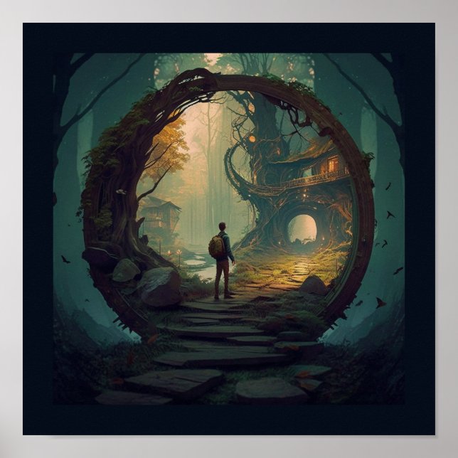 Forest Portal Poster (Devant)