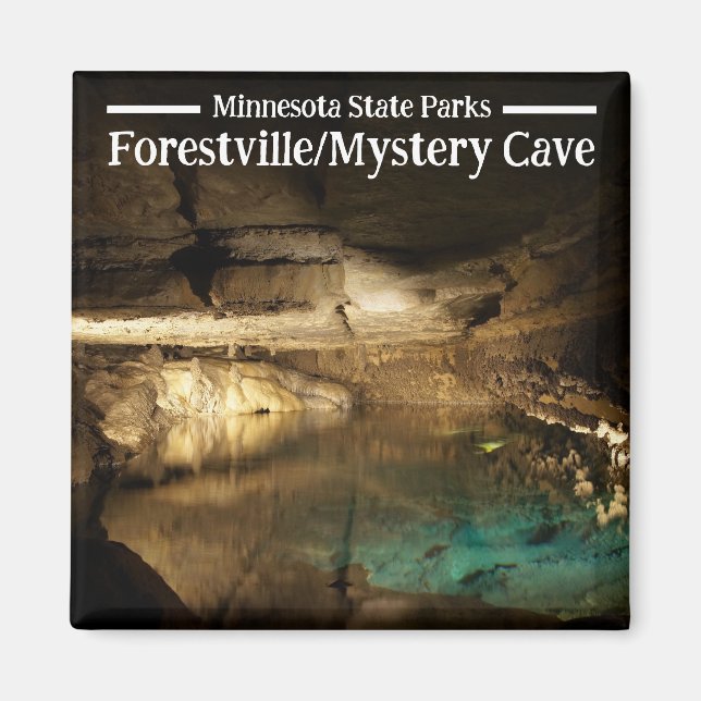 Forestville/Mystery Cave State Park Magnet (Devant)