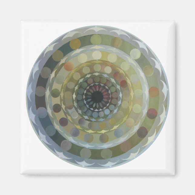 Forêt avec aimant pour oiseaux (Devant)