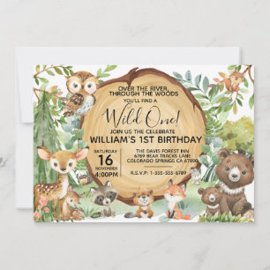 Forêt Bois Animal Wild Une invitation