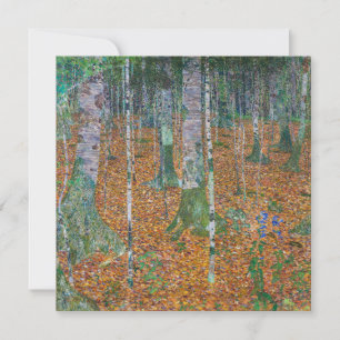 Forêt de bouleaux Gustav Klimt