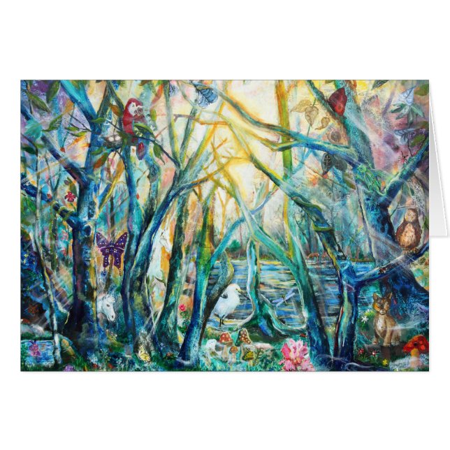 Forêt de carte de la vie (Devant horizontal)