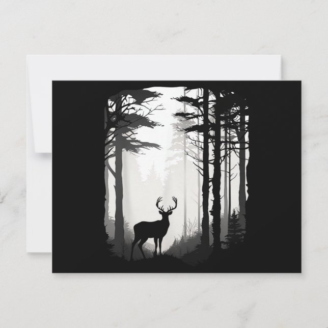 Forêt de cerfs faune (Devant)