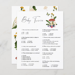 Forêt de champignons - Trivia des bébés   Jeu Baby