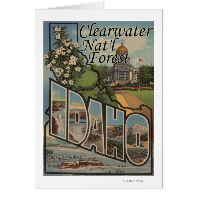 Forêt de Clearwater Nat'l, Idaho (Devant)